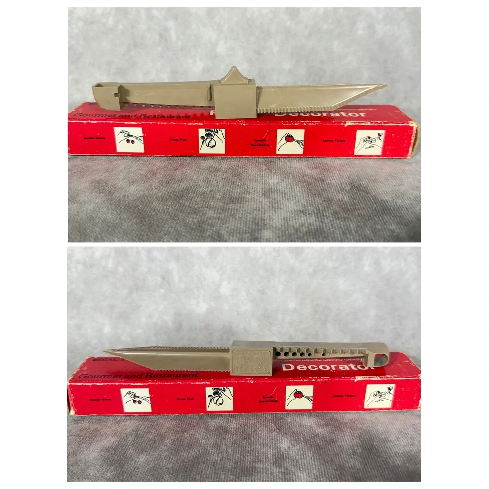 Vtg Regal Food Decorator Item 990 Gourmet Restaurant Garnishing Tool 80s NIB NOS